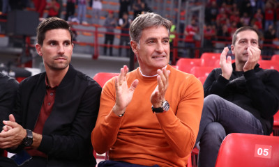 Ολυμπιακός-Παρτιζάν: Στο ΣΕΦ Μίτσελ και Χάμες Ροντρίγκες (photos)