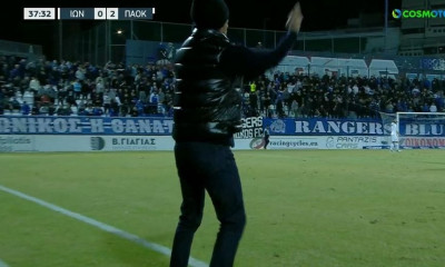 Ιωνικός-ΠΑΟΚ: Έξαλλος με Ζίβκοβιτς ο Λουτσέσκου, «μπούκαρε» στο γήπεδο! (video)