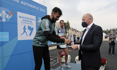 Kώστας Γκελαούζος και Αναστασία Μαρινάκου μιλούν στον ΟΠΑΠ για τον Αυθεντικό Μαραθώνιο της Αθήνας