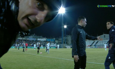 Ιωνικός-ΠΑΟΚ: Έπος από τον «τρελαμένο» Λουτσέσκου με την κάμερα (video)