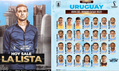 Μουντιάλ 2022: Με Σουάρες και Αραούχο στο Κατάρ - Η 26άδα της Ουρουγουάης (video)