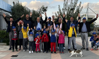 Επίσκεψη της ΕΟΚ στα «Παιδικά Χωριά SOS»