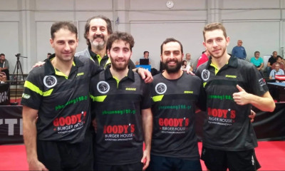 Πινγκ Πονγκ: Μόνος 1ος ο ΟΕΑ Θεσσαλονίκης στην Α2 ανδρών, 4-2 τον Άρη Νικαίας