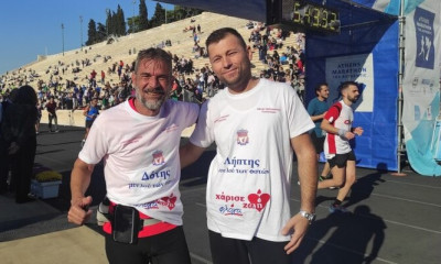 39ος ΑΜΑ: Μήνυμα ζωής και ελπίδας από έναν δότη και έναν λήπτη μυελού των οστών