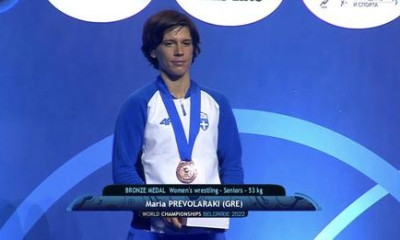 Πάλη: 2η στον κόσμο για το 2022 η Μαρία Πρεβολαράκη, 5ος ο Κουγιουμτσίδης