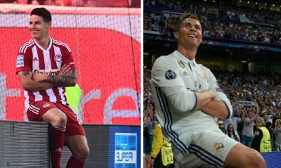 Ολυμπιακός: Σαν τον Κριστιάνο Ρονάλντο ο Χάμες στο γκολ που ακυρώθηκε (video+photos)