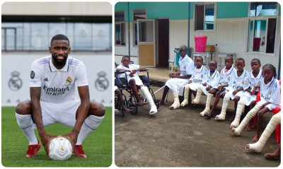 Μουντιάλ 2022: Ο Ρούντιγκερ δίνει το πριμ του για εγχειρίσεις 11 παιδιών από τη Σιέρα Λεόνε (pic)