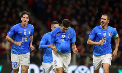 Άνετη νίκη με ανατροπή η Ιταλία στην Αλβανία - Δεν αγωνίστηκε ο χαφ του Παναθηναϊκού Ένις Τσόκαϊ