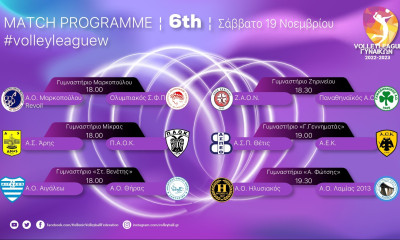 Volley League γυναικών: Μια αγωνιστική χωρίς κλασικό ντέρμπι αλλά με πολλές «μάχες»