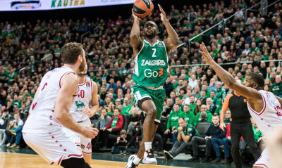 Ζαλγκίρις Κάουνας - Αρμάνι Μιλάνο 71-62: Ασταμάτητοι οι Λιθουανοί