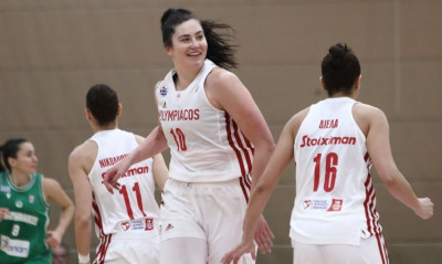 Α1 Μπάσκετ Γυναικών: Μόνος πρώτος ο Ολυμπιακός – Διέλυσε 89-74 τον Παναθηναϊκό στο ΣΕΦ