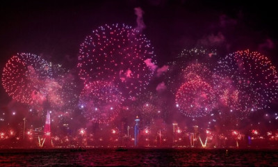 Μουντιάλ 2022: Εκπληκτικό σόου στη Ντόχα με βεγγαλικά και drones! (video+photos)