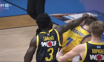 Περιστέρι-Άρης: Πιάστηκαν στα χέρια Σανόγκο και Ραντάνοφ (video)