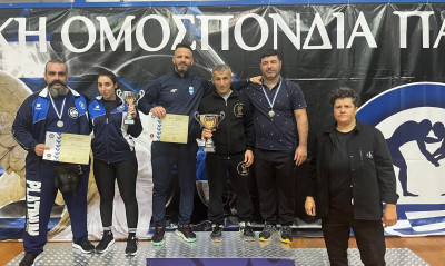 Πάλη: Πρωταθλήτρια στην ελευθέρα η Τραπεζούντα – Χρυσό για τον Άτλαντα Καλλιθέας στις γυναίκες