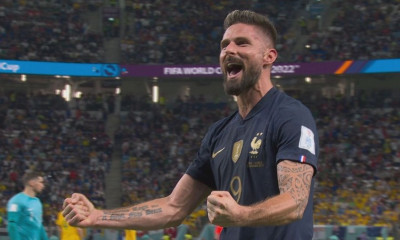 Μουντιάλ 2022: Έγραψε ιστορία για τη Γαλλία ο Ζιρού - Έπιασε τον Τιερί Ανρί (video)