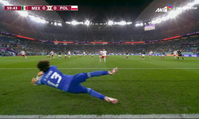 Μεξικό-Πολωνία: «Κέρβερος» ο Οτσόα, ξεγέλασε τον Λεβαντόφσκι και απέκρουσε το πέναλτι (video)