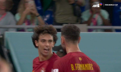 Μουντιάλ 2022: Ο Αγιού «ξύπνησε» τους Πορτογάλους που απάντησαν διπλά! (Videos)