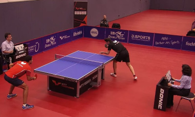 Πινγκ πονγκ: Σαν σίφουνας στα ημιτελικά του γερμανικού Feeder ο Παναγιώτης Γκιώνης
