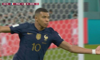 Μουντιάλ 2022: Εμπαπέ το πρώτο, «απαντά» ο Κρίστενσεν για το 1-1! (Videos)