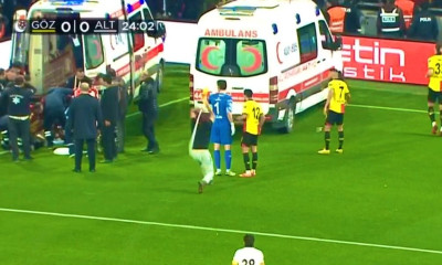 Τουρκία: Τρομερά επεισόδια με οπαδό να χτυπά παίκτη με το κοντάρι του κόρνερ (video)