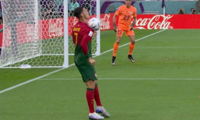 Μουντιάλ 2022: «Τρελή» πάσα με τον ώμο ο Κριστιάνο Ρονάλντο (video)