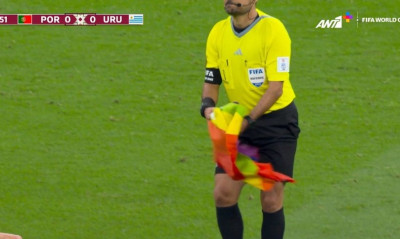 Μουντιάλ 2022: Εισβολή ακτιβιστή στο γήπεδο και προσωρινή διακοπή στο Πορτογαλία-Ουρουγουάη