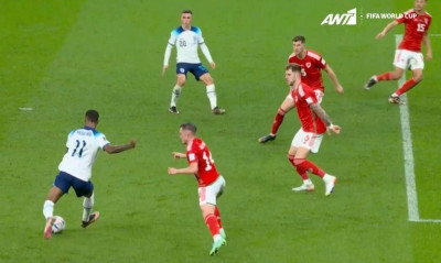 Μουντιάλ 2022: Κι άλλο γκολ η Αγγλία - Με την βοήθεια του... Γουόρντ ο Ράσφορντ
