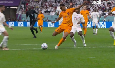 Μουντιάλ 2022: Έκρυψαν την μπάλα οι Ολλανδοί - Το γκολ του Χάκπο (video)