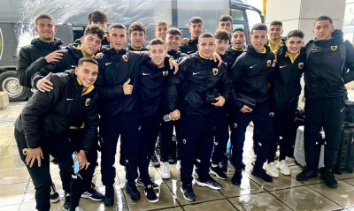AEK: Αναχώρησε για Μαδρίτη η Κ19 - Με Ρεάλ την Πέμπτη (1/12)