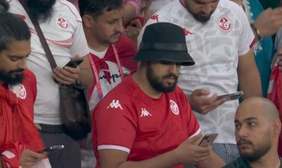 Μουντιάλ 2022: Έβλεπαν Δανία-Αυστραλία στον πάγκο οι Τυνήσιοι, πίκρα με τη λήξη (video)