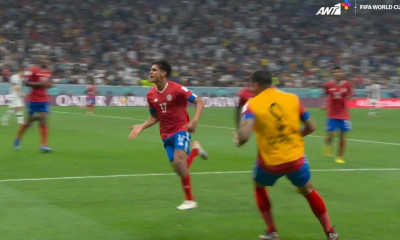 Μουντιάλ 2022: Ανατροπή με Βάργκας από την Κόστα Ρίκα - Απάντησε άμεσα ο Χάβερτζ (videos)