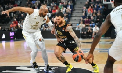 Euroleague: Η Μονακό ξέσπασε στο τέλος και πήρε το ντέρμπι με τη Βιλερμπάν - Αγωνία για Μπράουν