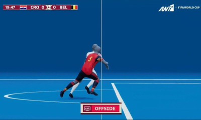 Κροατία-Βέλγιο: Έδωσε πέναλτι ο Τέιλορ και το πήρε πίσω μέσω VAR (videos)