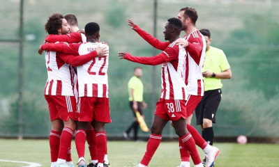 Ολυμπιακός-Χάντερσφιλντ 2-0: «Καθάρισαν» Φορτούνης και Ελ Αραμπί - Άτυχος ο Μαρσέλο (photos)