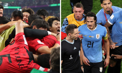 Μουντιάλ 2022: Δάκρυα και οργή για Ουρουγουάη, ξέσπασμα χαράς για Νότια Κορέα (videos)