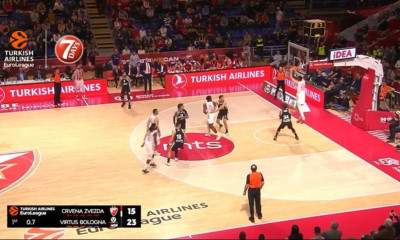 Ερυθρός Αστέρας: Εντυπωσιακό plays στα 0,7’’ από τον Ιβάνοβιτς!