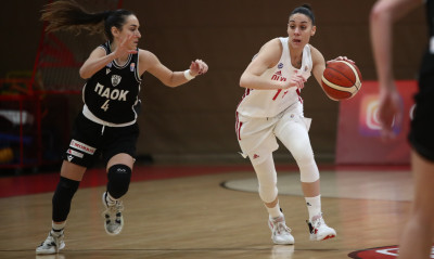 Μπάσκετ γυναικών: Διέλυσε με +56 τον ΠΑΟΚ ο Ολυμπιακός
