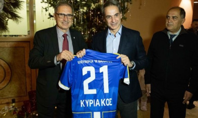 Αστέρας Τρίπολης: Συνάντηση με Κυριάκο Μητσοτάκη (video)