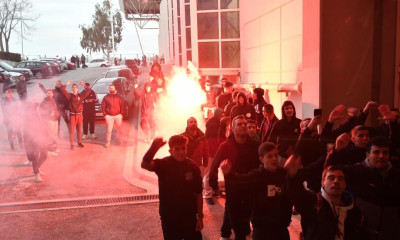 Ολυμπιακός-Παναθηναϊκός: Με Παππά και Γκριγκόνις στο ΣΕΦ οι «πράσινοι» - Αποθέωση στο ΟΑΚΑ (photos)