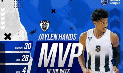 ΕΣΑΚΕ: Ο «μπόμπερ» Τζέιλεν Χαντς MVP of the Week!