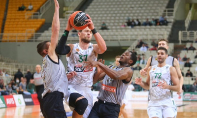 Παναθηναϊκός - ΑΕΚ 71-57: Με το μυαλό στη «διαβολοβδομάδα» και ντεμπούτο Παππά (video+photos)