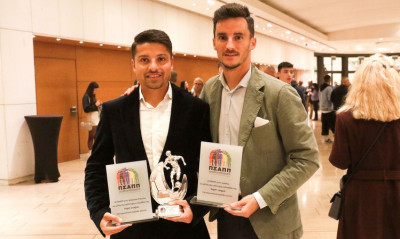 Παναθηναϊκός: Τα βραβεία Παλάσιος, Χουάνκαρ και τα αυτόγραφα σε θαυμαστές (video)