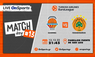 Live Chat Βαλένθια-Παναθηναϊκός 94-91 (Τελικό)