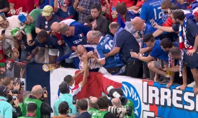 Μουντιάλ 2022: Ο Εμπαπέ «ξάπλωσε» οπαδό με σουτ (Video)