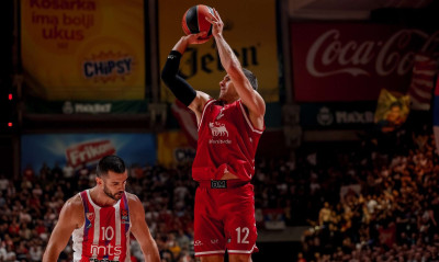 Ερυθρός Αστέρας-Αρμάνι Μιλάνο 67-71: Επιτέλους νίκη, με Μπάρον!