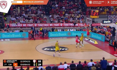 Ολυμπιακός: Ο Λούντζης στο Top-10 της Euroleague