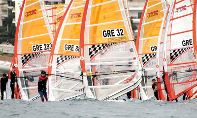 Ιστιοπλοΐα: Με 90 σκάφη από 7 ομίλους ο αγώνας Techno 293 και Techno 293 Plus