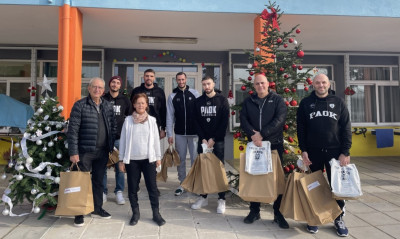 ΠΑΟΚ: Επίσκεψη στο «Χαμόγελο του Παιδιού»