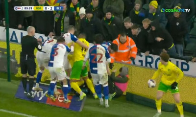 Championship: Επεισόδιο Πούκι με Καμίνσκι στο Νόριτς-Μπλάκμπερν, καταπλάκωσαν το ball boy! (video)