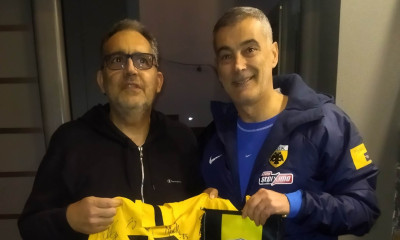 ΑΕΚ: Δώρο έκπληξη του Ατματσίδη σε φίλο της ΑΕΚ στην Ιεράπετρα